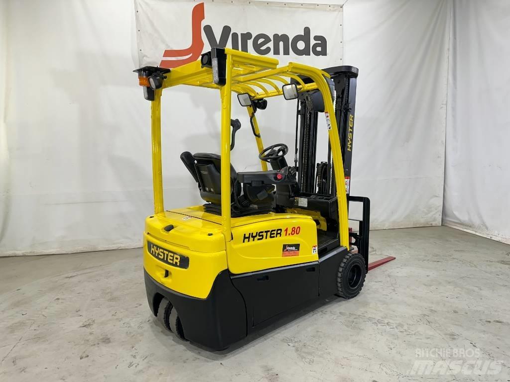 Hyster J1.8XNT LWB Elektrikli forkliftler