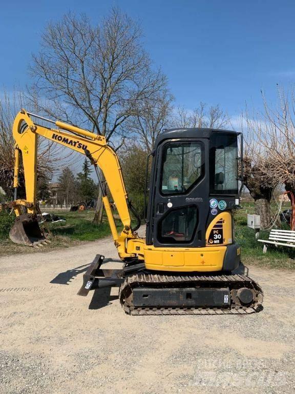 Komatsu PC 30 MR-2 Mini ekskavatörler, 7 tona dek