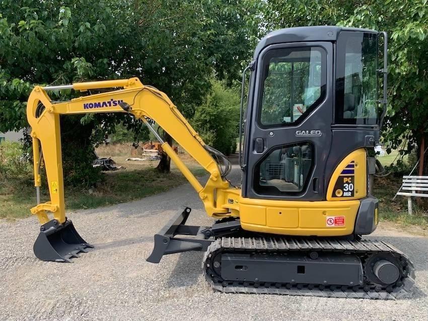Komatsu PC 30 MR-2 Mini ekskavatörler, 7 tona dek