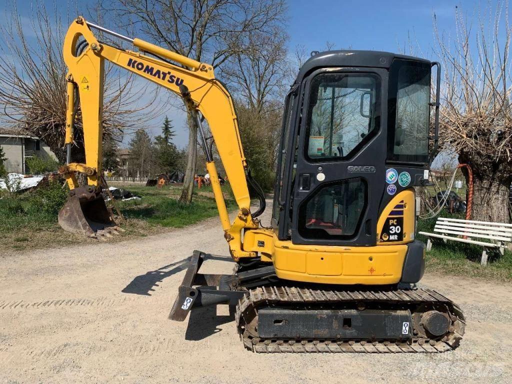 Komatsu PC 30 MR-2 Mini ekskavatörler, 7 tona dek
