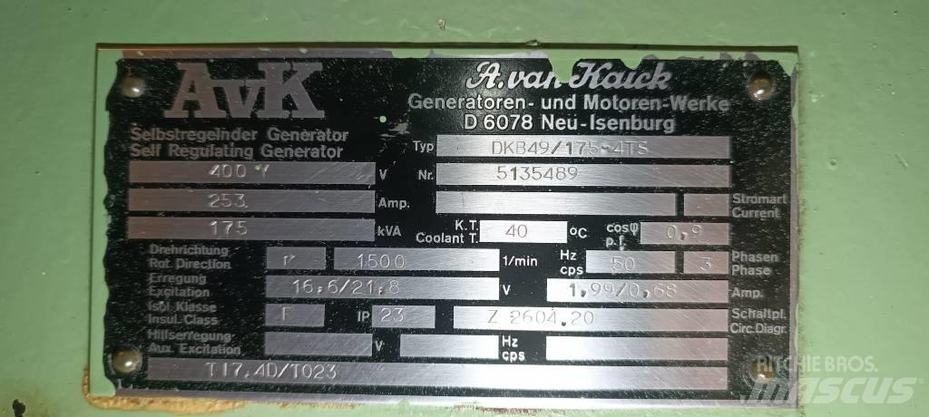 AVK DKB49/175-4TS Diğer Jeneratörler