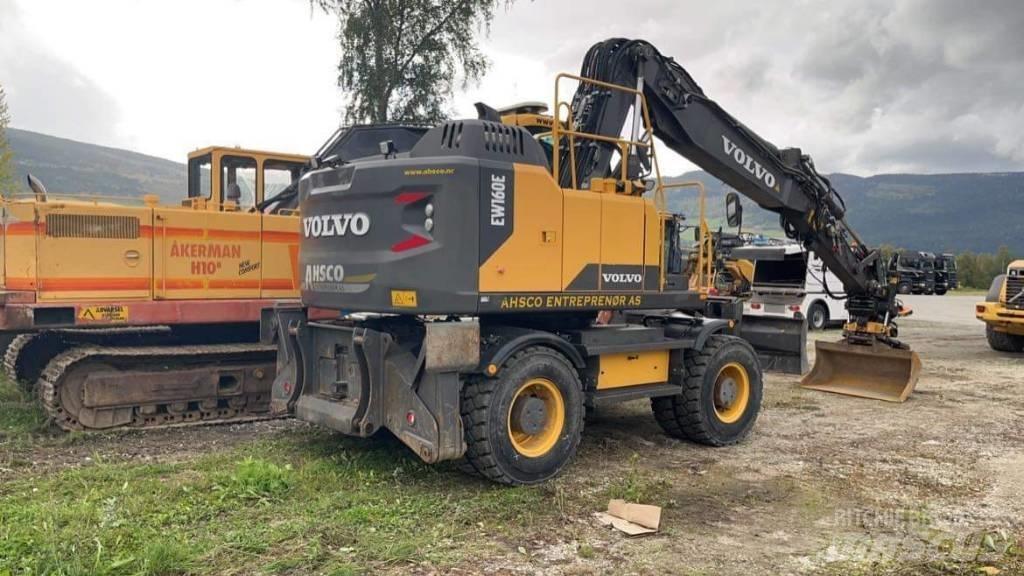 Volvo EW 160 E Lastik tekerli ekskavatörler