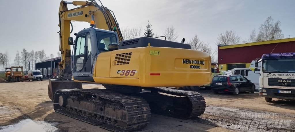 New Holland E 385 Paletli ekskavatörler