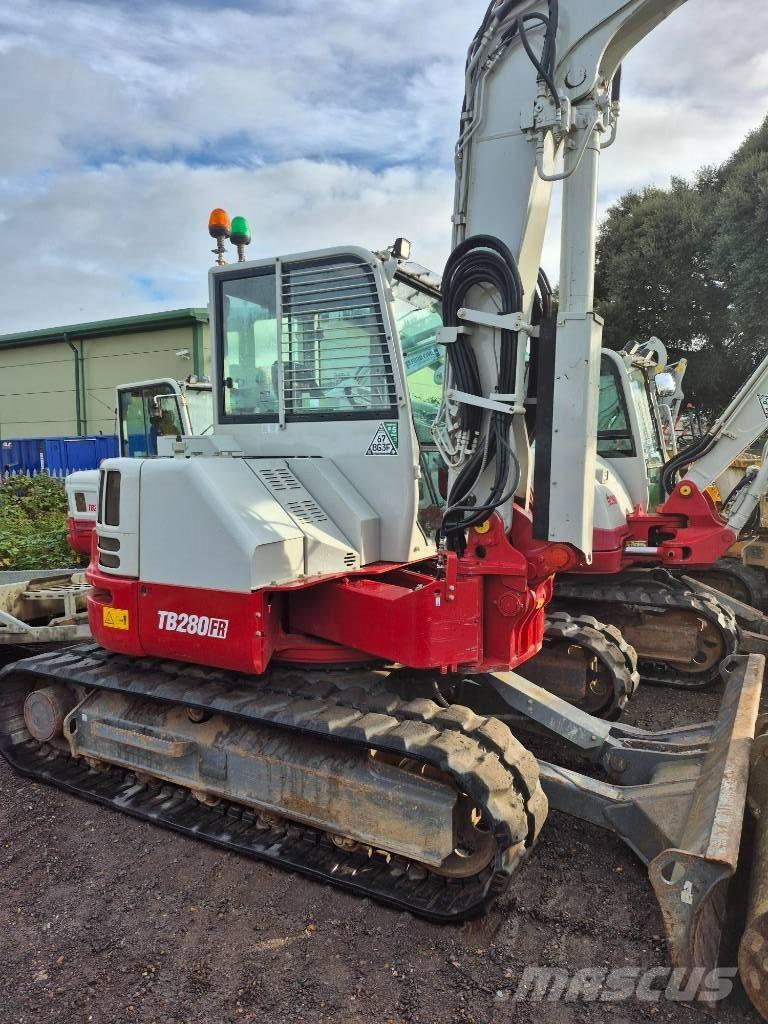 Takeuchi TB 280 FR Midi ekskavatörler 7 - 12 t