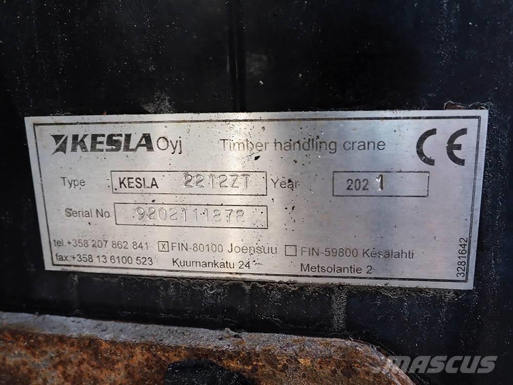 Kesla 2212ZT Tomruk vinçleri