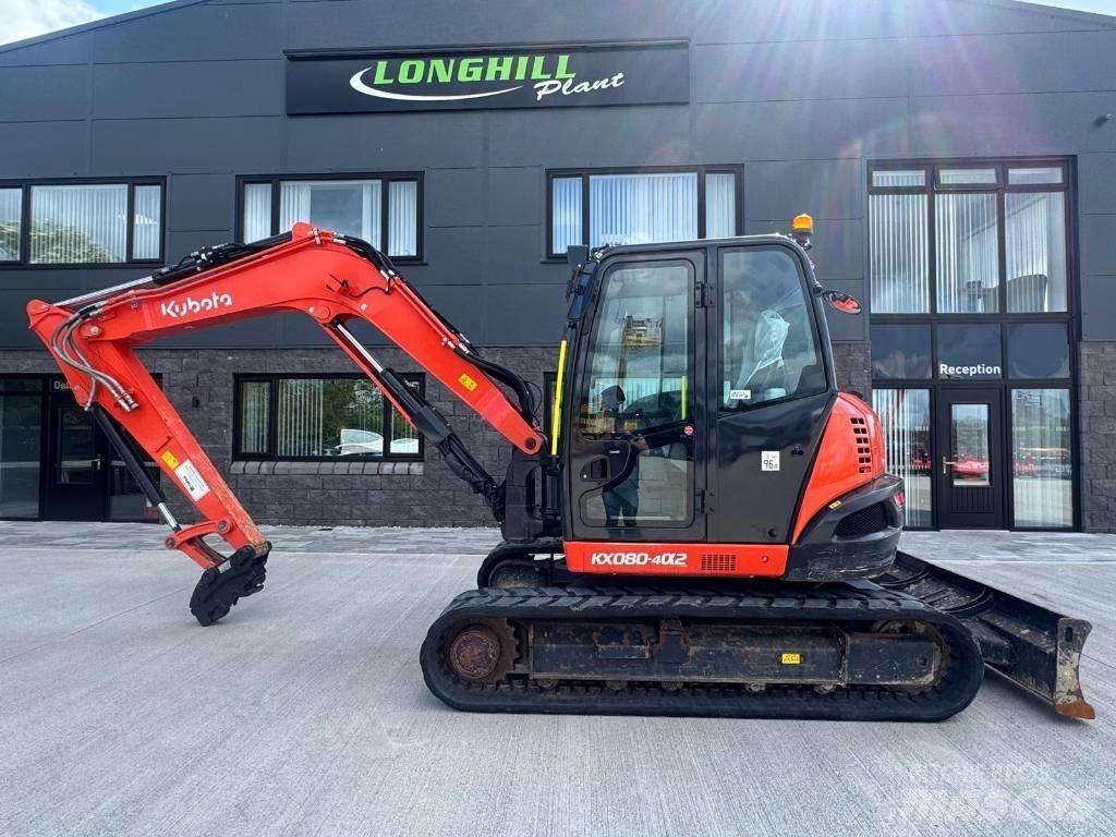 Kubota KX 080-4 Midi ekskavatörler 7 - 12 t