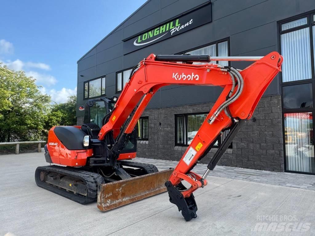 Kubota KX 080-4 Midi ekskavatörler 7 - 12 t