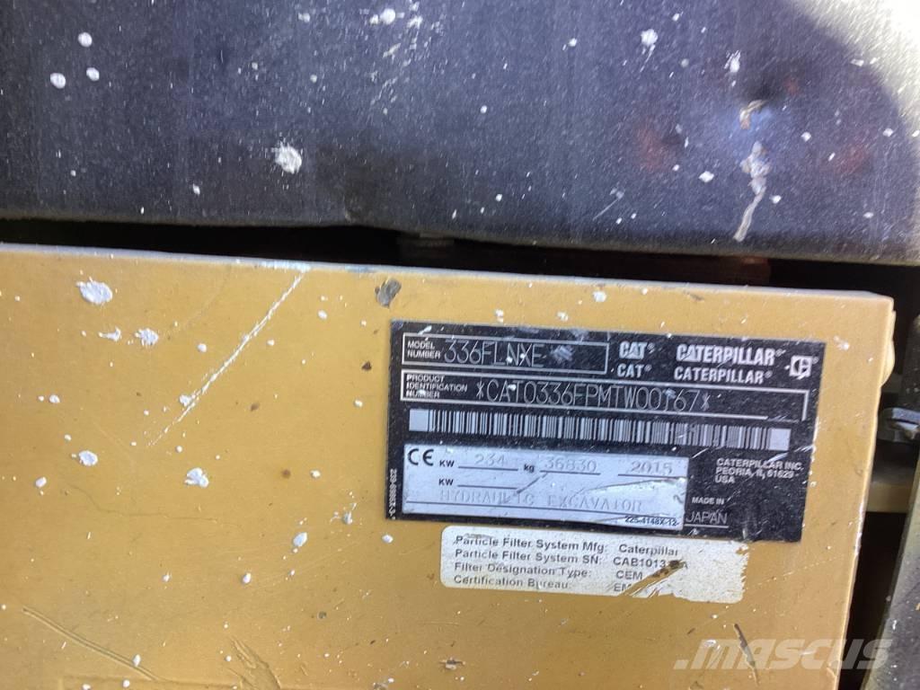 CAT 336F LN XE Paletli ekskavatörler