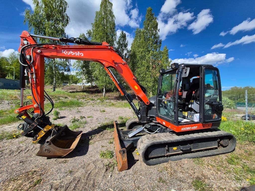 Kubota KX 080-4 Midi ekskavatörler 7 - 12 t