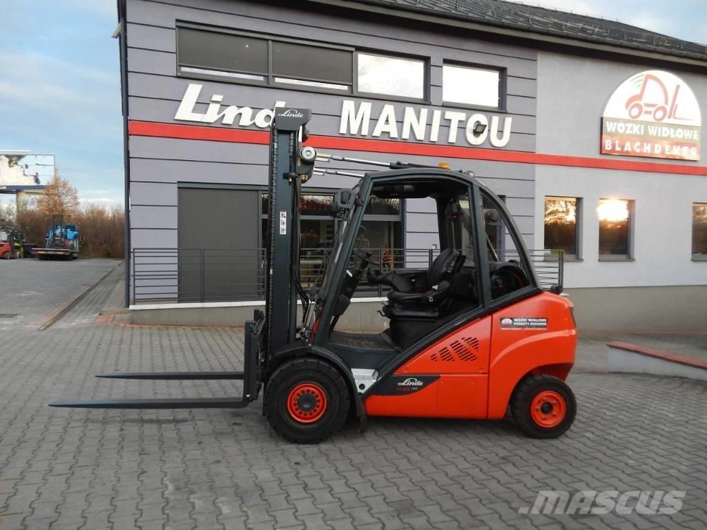 Linde H35T-02 LPG'li forkliftler