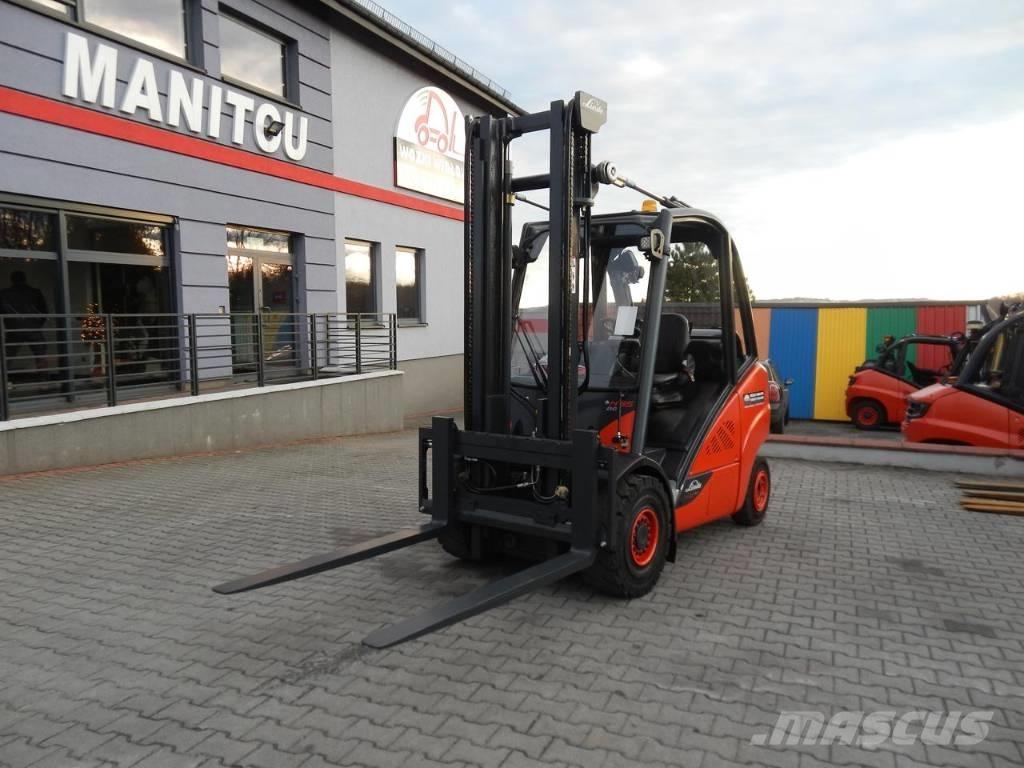 Linde H35T-02 LPG'li forkliftler