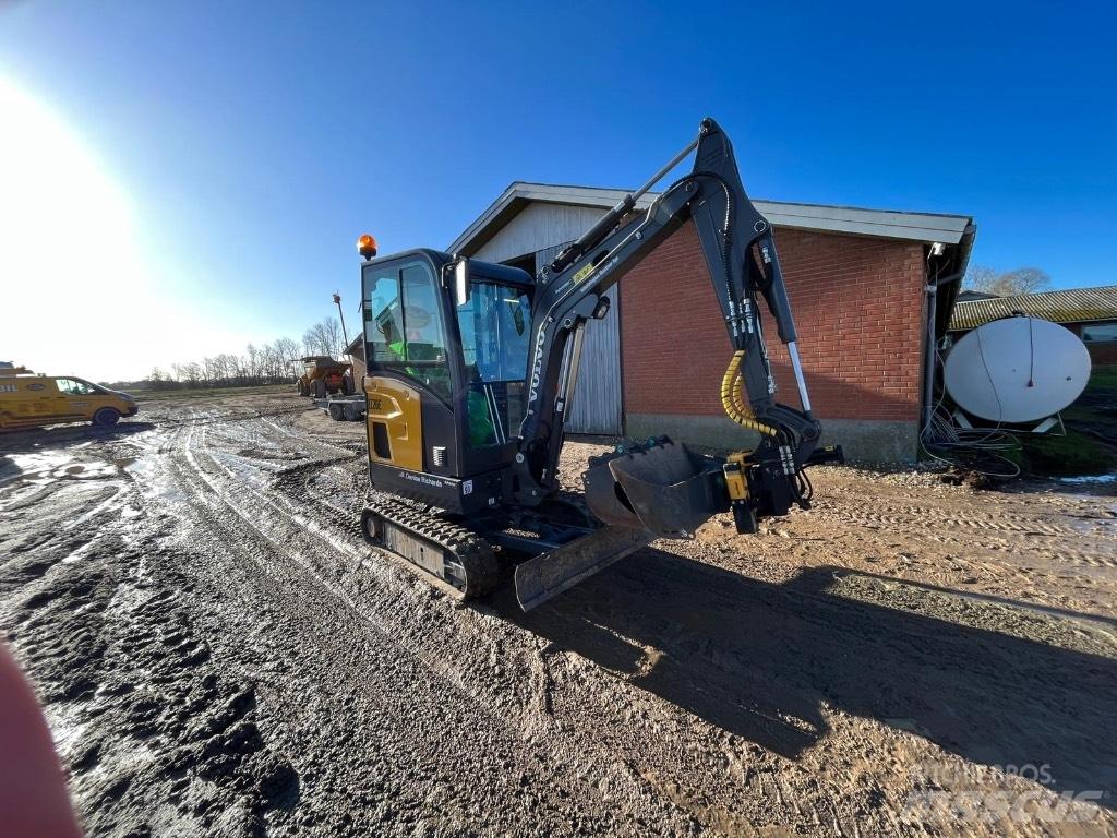 Volvo EC 20 E Mini ekskavatörler, 7 tona dek