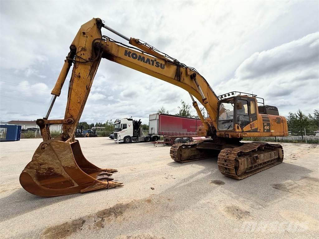 Komatsu PC490LC-10 Paletli ekskavatörler