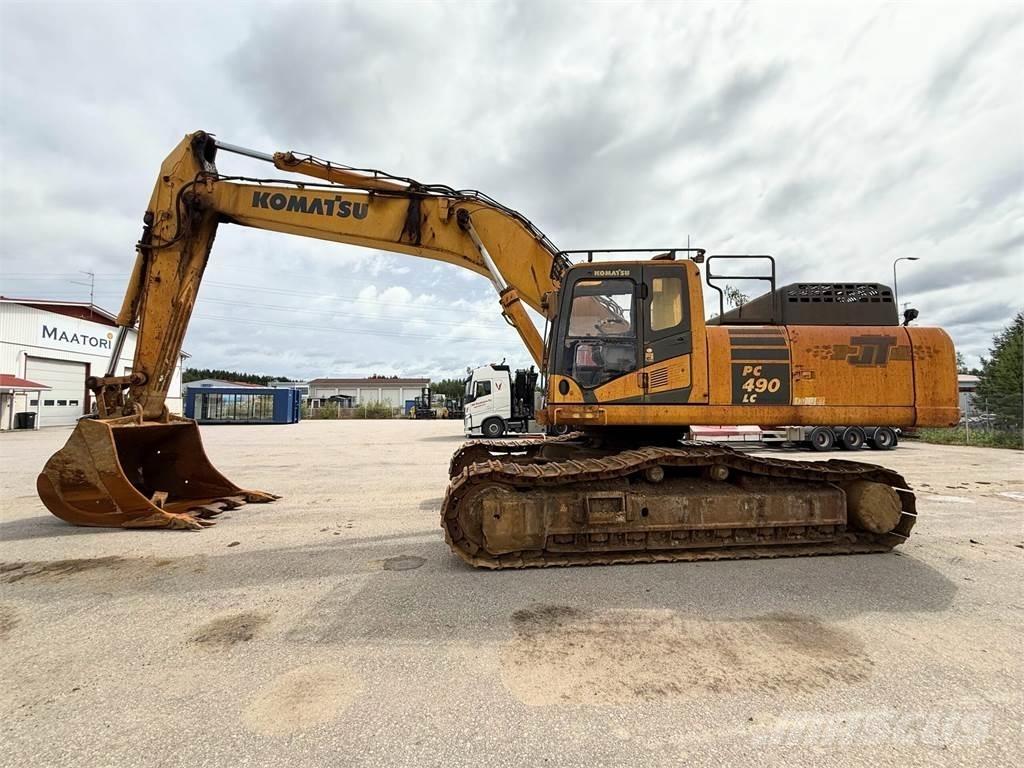 Komatsu PC490LC-10 Paletli ekskavatörler