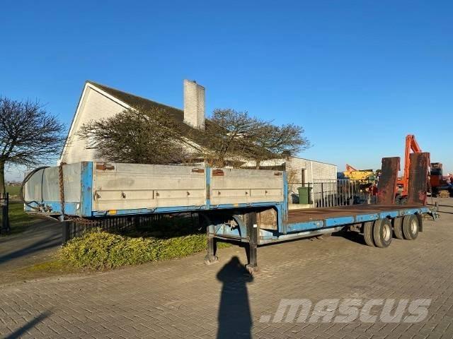 Van Hool 32 Z Low loader yari çekiciler