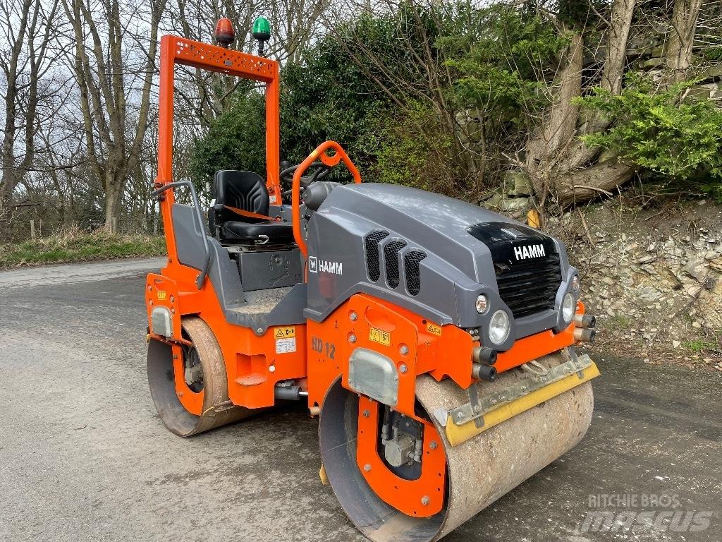 Hamm HD 12 Çift tamburlu silindirler