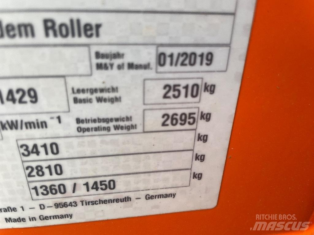 Hamm HD 12 Çift tamburlu silindirler