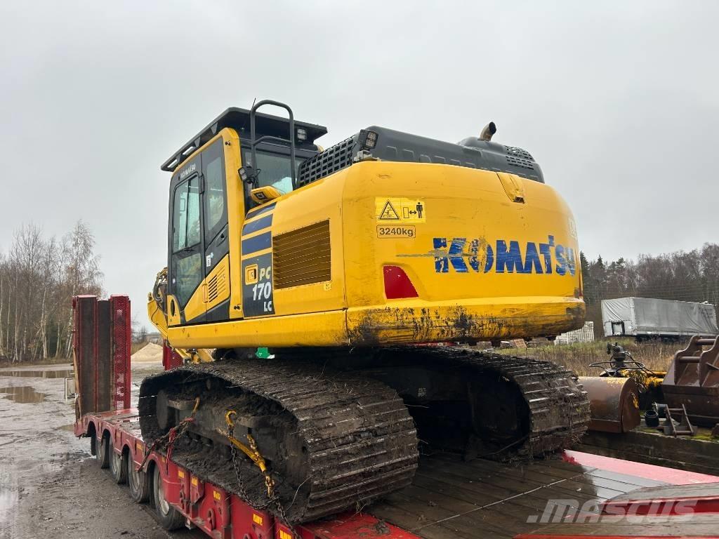 Komatsu PC 170 LC-11 Paletli ekskavatörler