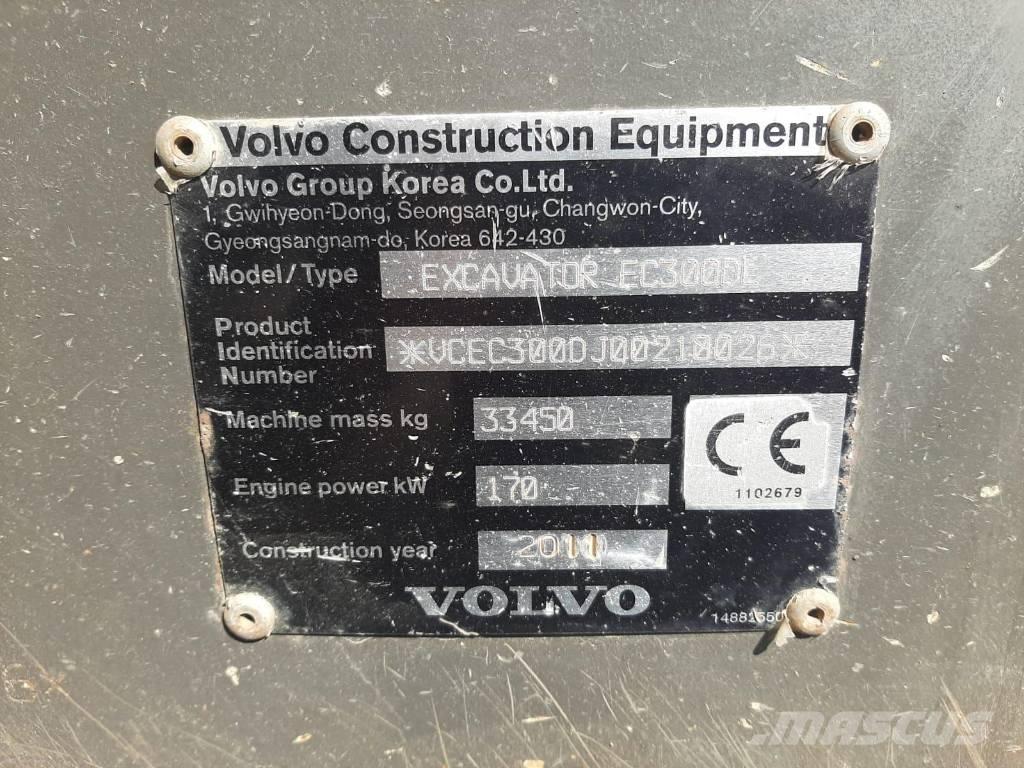 Volvo EC 300 D L Paletli ekskavatörler