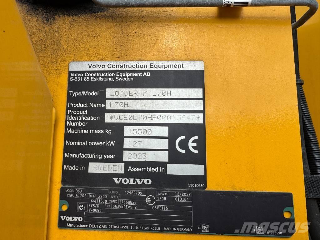 Volvo L 70 H Tekerlekli yükleyiciler