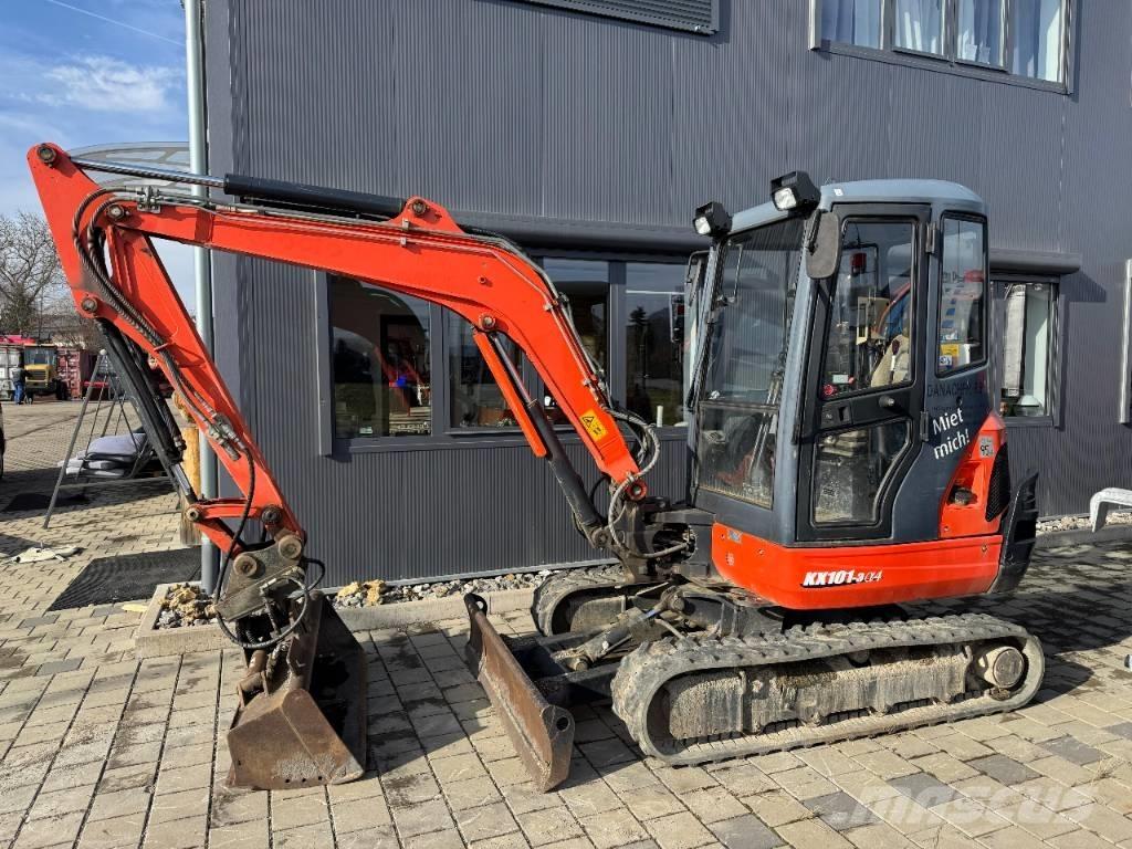 Kubota KX 101-3 A Mini ekskavatörler, 7 tona dek