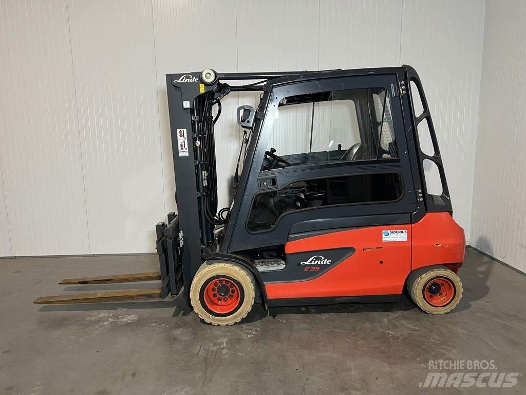 Linde E35L-01 Elektrikli forkliftler