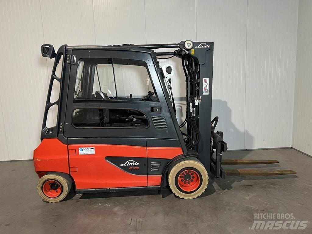 Linde E35L-01 Elektrikli forkliftler