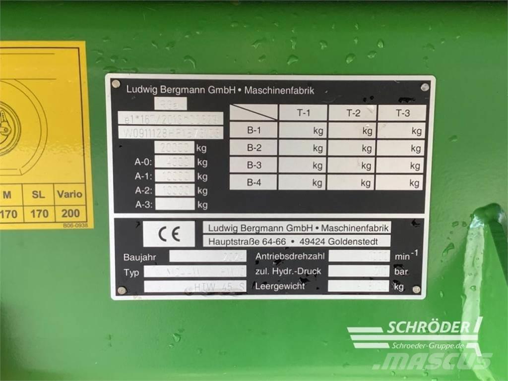 Bergmann HTW 45 S Hububat/Silaj Römorkları