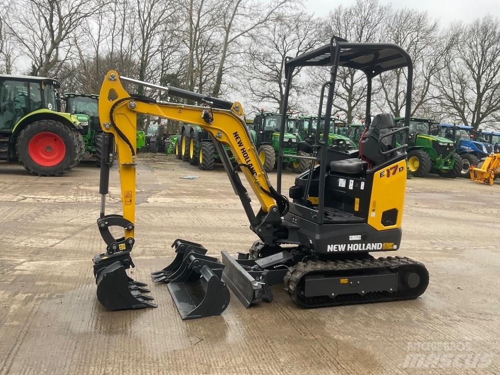 New Holland E 17 D Paletli ekskavatörler
