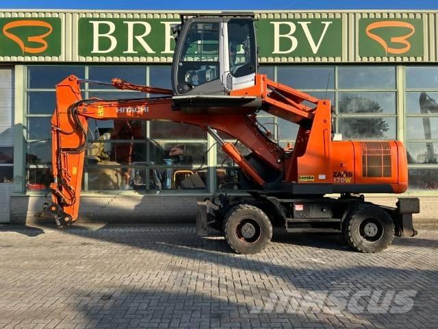 Hitachi ZX 170 W-3 Lastik tekerli ekskavatörler