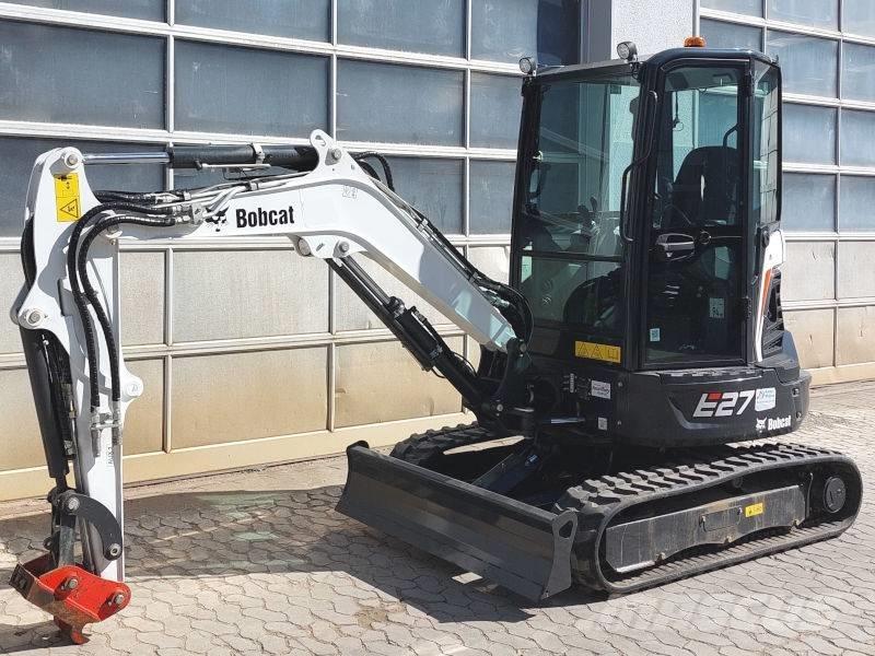 Bobcat E 27 Mini ekskavatörler, 7 tona dek
