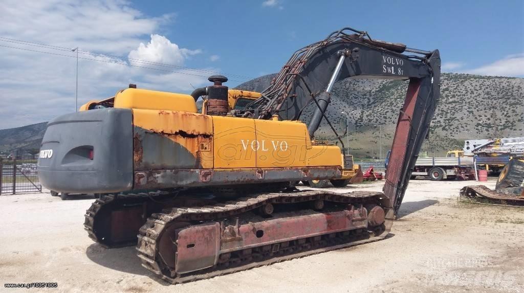 Volvo EC 460 B LC Paletli ekskavatörler