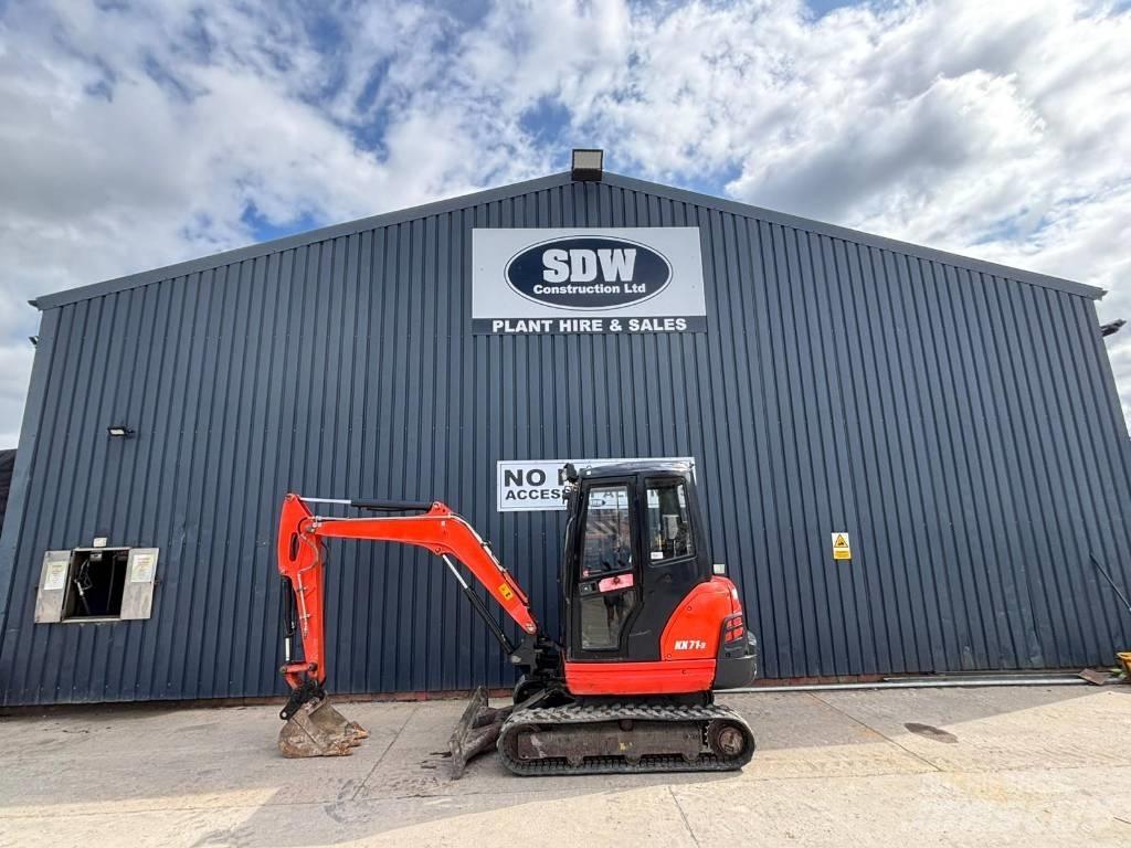 Kubota KX 71-3 Mini ekskavatörler, 7 tona dek