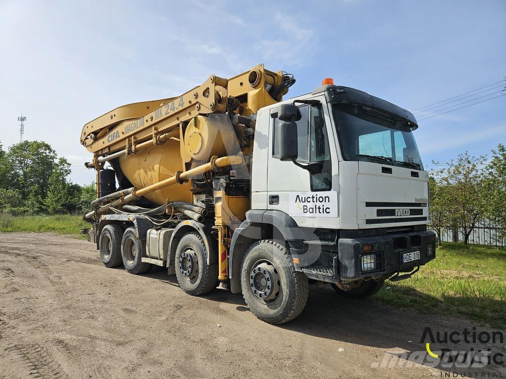 Iveco Magirus Beton pompaları