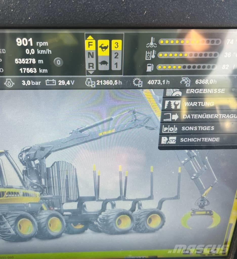 Ponsse Buffalo Tomruk yükleyici traktörler