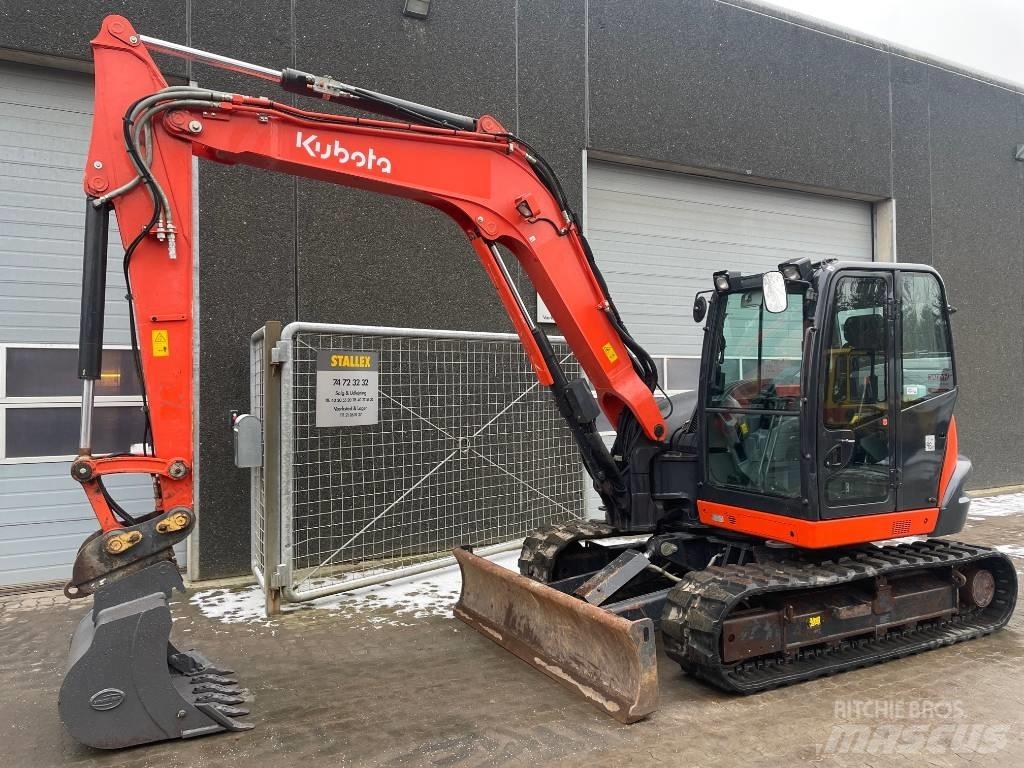 Kubota KX080-4a Midi ekskavatörler 7 - 12 t