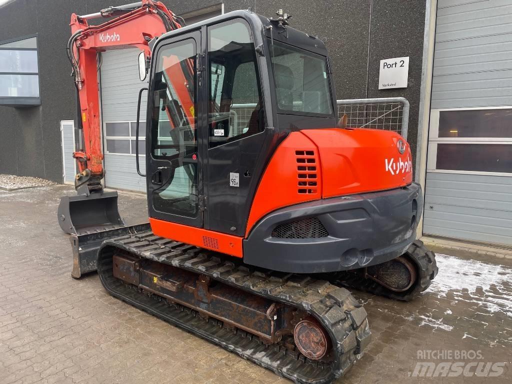 Kubota KX080-4a Midi ekskavatörler 7 - 12 t