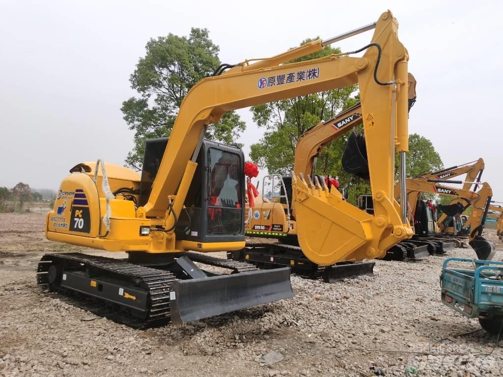Komatsu PC 70-8 Paletli ekskavatörler