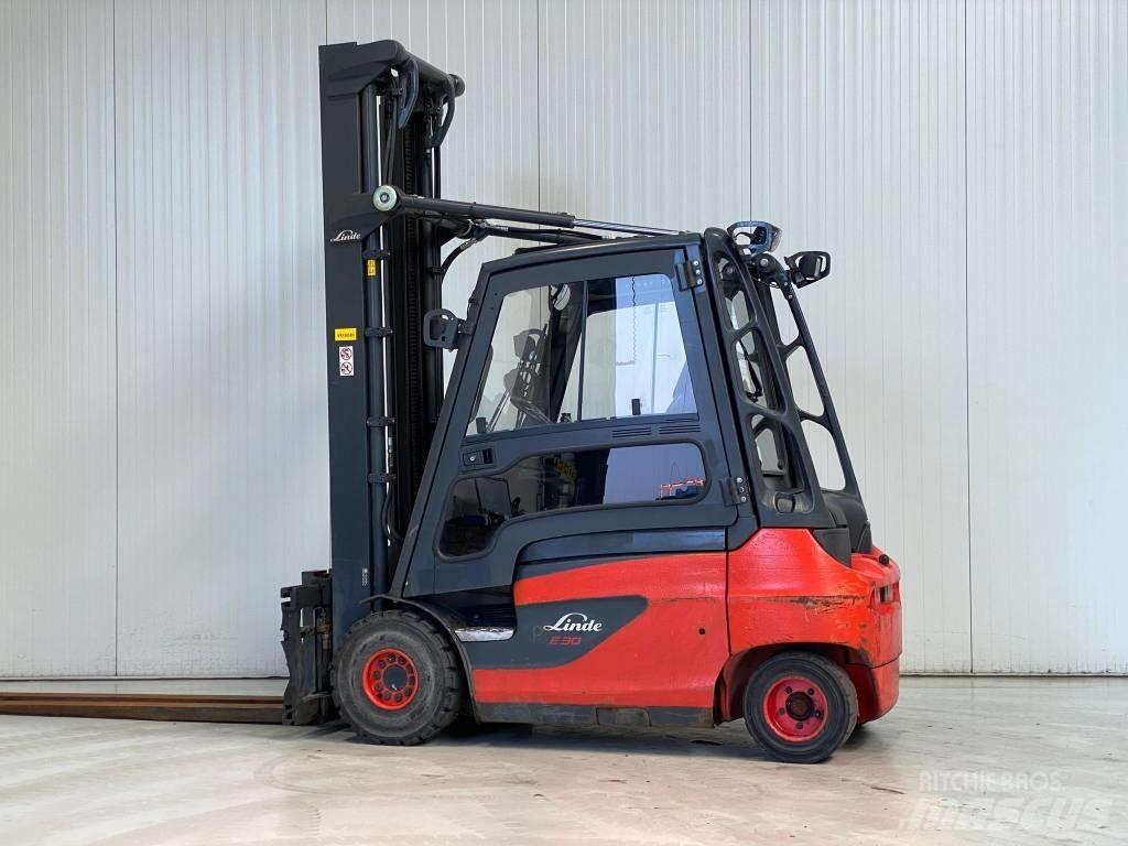 Linde E30-01 Elektrikli forkliftler
