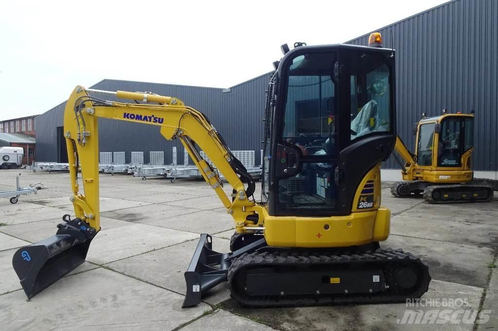 Komatsu PC26MR Paletli ekskavatörler