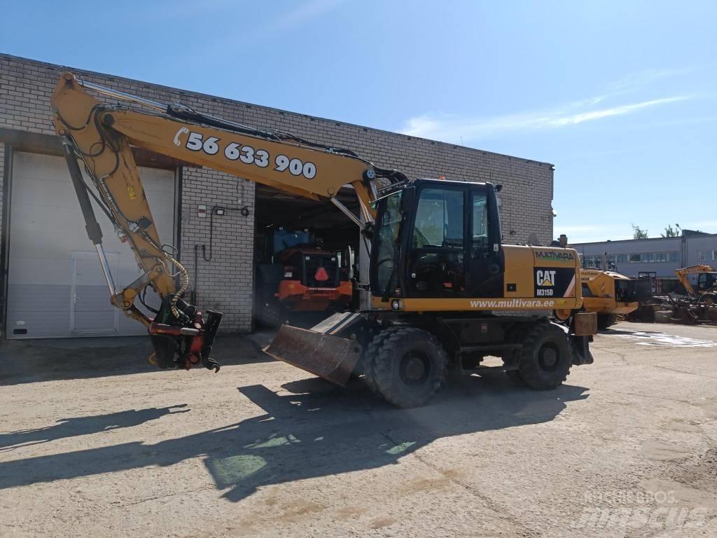 CAT M 315 D Lastik tekerli ekskavatörler