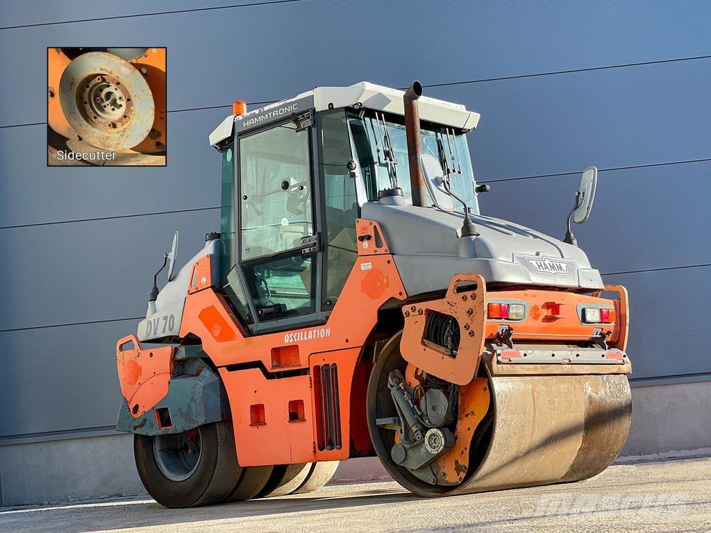 Hamm DV 70 TO Kombine silindirler