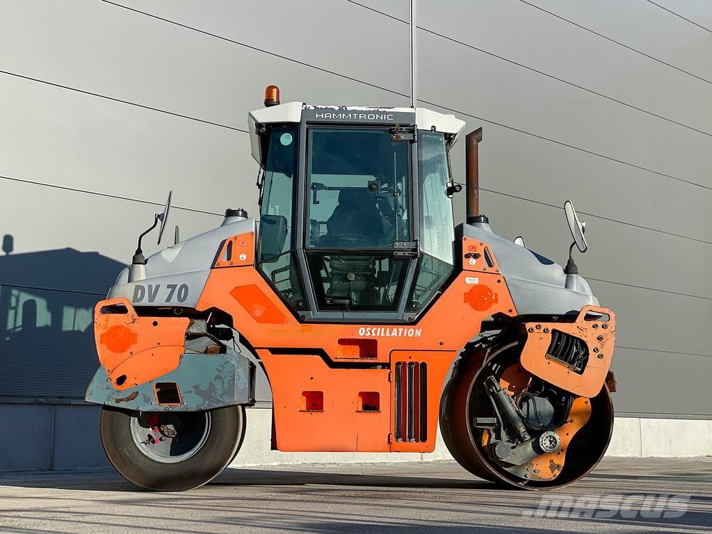 Hamm DV 70 TO Kombine silindirler