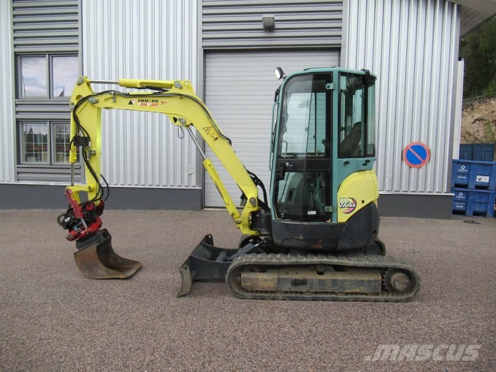 Yanmar VIO 35 Mini ekskavatörler, 7 tona dek