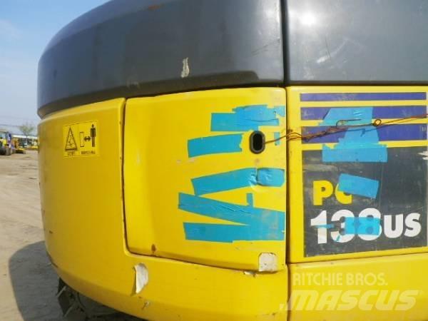 Komatsu PC138US-2E0 Paletli ekskavatörler