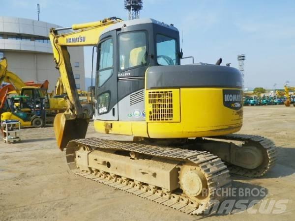 Komatsu PC138US-2E0 Paletli ekskavatörler