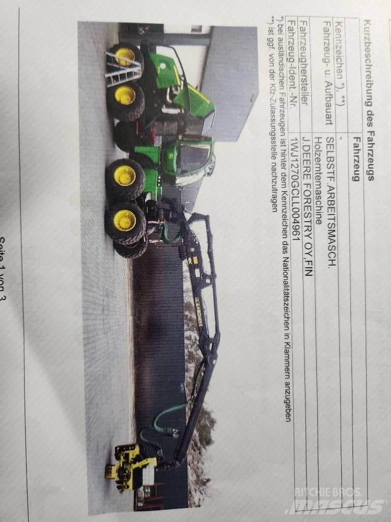 John Deere 1270 G Biçerdöverler