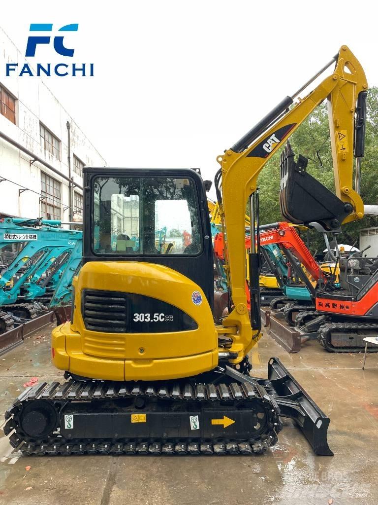 CAT 303.5 C CR Mini ekskavatörler, 7 tona dek