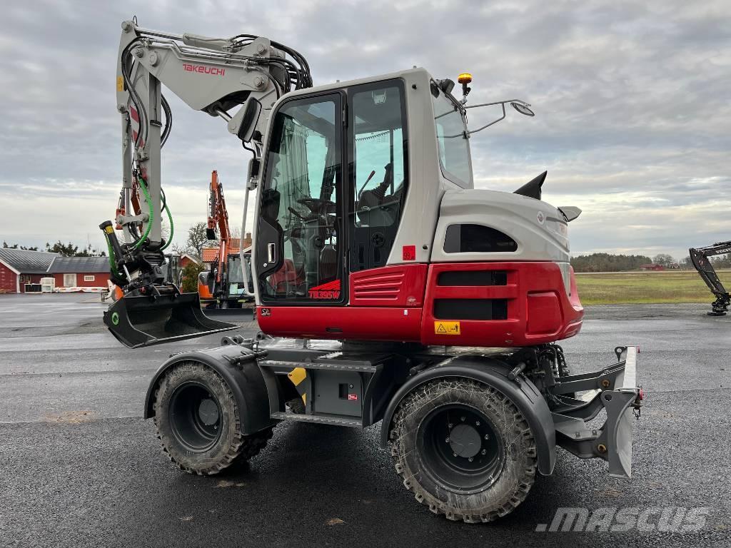 Takeuchi TB 395 W Lastik tekerli ekskavatörler
