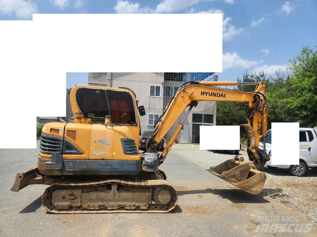 Hyundai Robex 55 Mini ekskavatörler, 7 tona dek